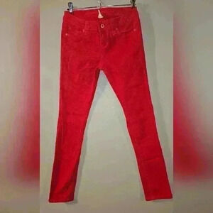 Blue Asphalt Women's Red‎ Skinny Jeans Size 5